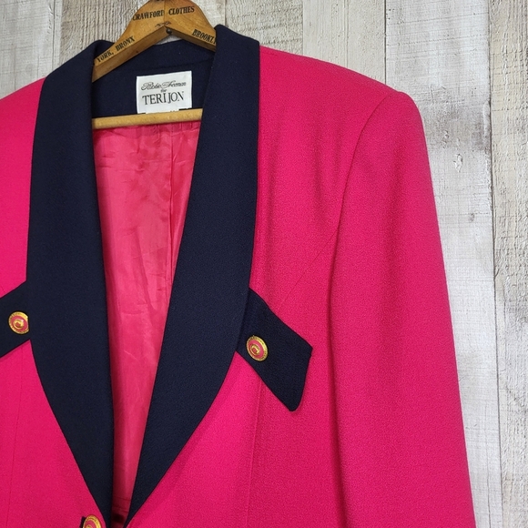 Rickie Freeman TeriJon Women's Pink and Blazer - Picture 5 of 14